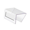 Clear Plastic Cubicle Nameplate Holder